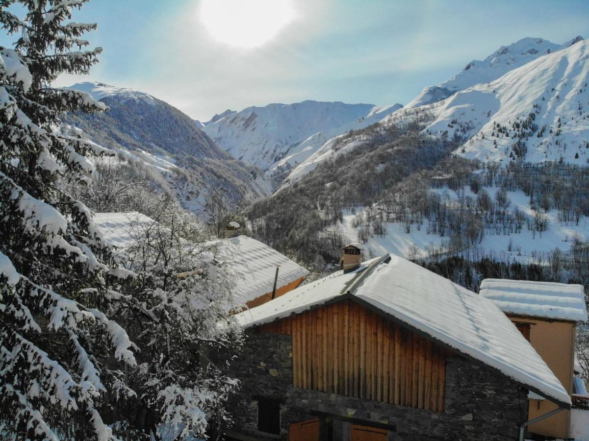 Chalet Soflo -5 Flocons Or - 3 Vallees - Saint-Martin-De-Belleville-9Personnes-130M2 מראה חיצוני תמונה
